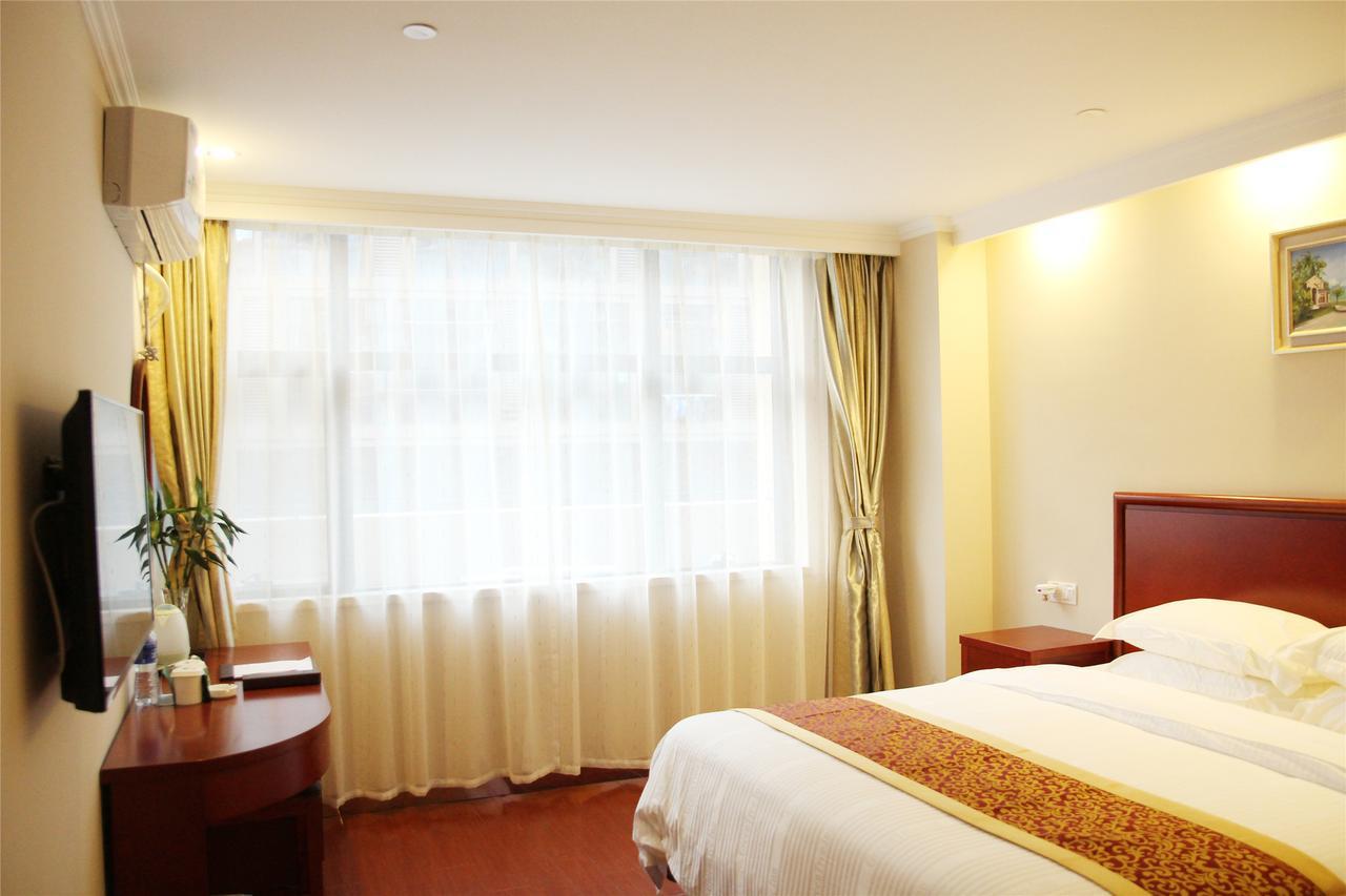 Greentree Inn Zhejiang Jiaxing Nanyang College Henglong Square Business Hotel Exterior foto