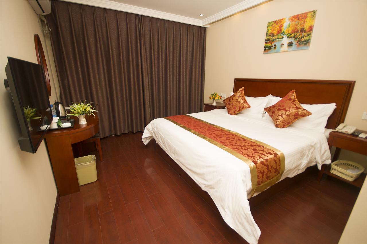 Greentree Inn Zhejiang Jiaxing Nanyang College Henglong Square Business Hotel Exterior foto